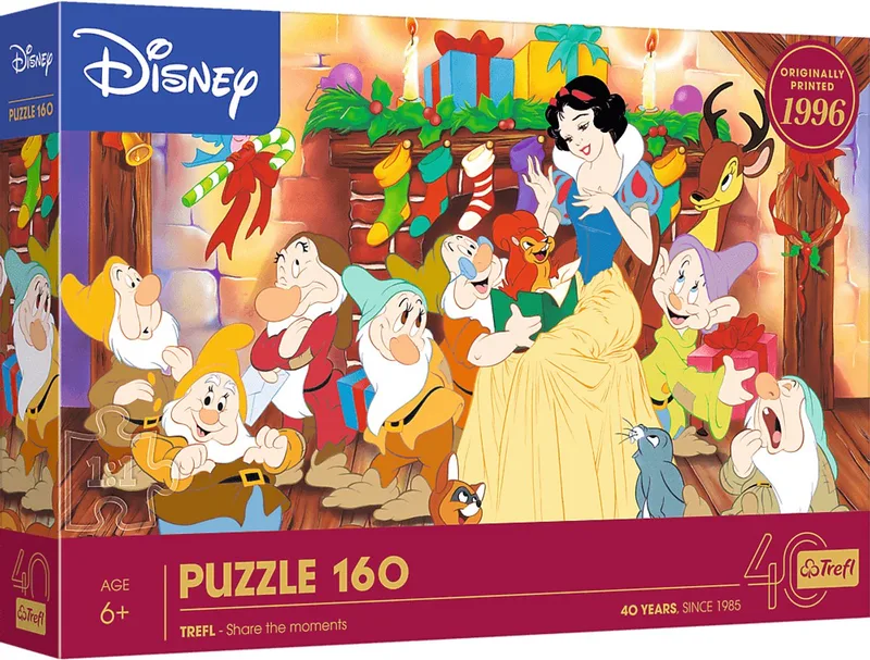 puzzel Disney kerst 160 stukjes - Fairytale Christmas van Trefl, editie Meerkleurig – doos