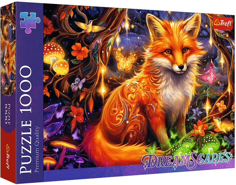 puzzel Fairytale Fox - 1000 stukjes - educatief speelgoed. van Trefl, editie Meerkleurig – doos