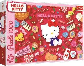 puzzel Hello Kitty - 1000 stukjes - legpuzzel voor kinderen. from Trefl, Multicolour edition – box 2 of 2