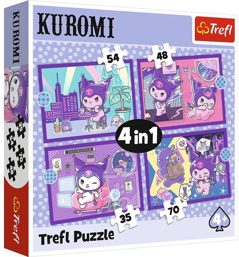puzzel Hello Kitty en Kuromii - 2x200 stukjes FSC Mix. de Trefl, édition Multicolore – boîte