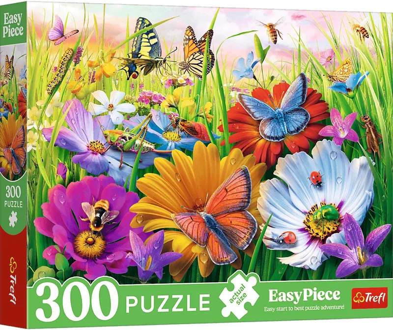 puzzel - Insecten in de weide - 300 stukjes karton FSC. from Trefl, Multicolour edition – box
