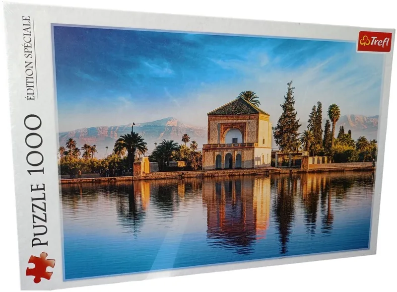 Puzzel Jardins de la Ménara 1000 Stuk - Hoge Kwaliteit, Gemaakt in Polen van Trefl – doos