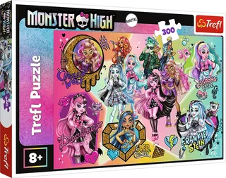 puzzel Monster High Zombies on top! 300 stukjes cartoon. from Trefl, Multicolour edition – box 1 of 2