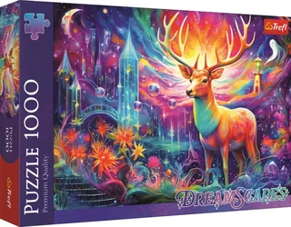 puzzel Mystical Deer - 1000 stukjes karton FSC. von Trefl, Ausgabe Mehrfarbig – Schachtel 2 von 2