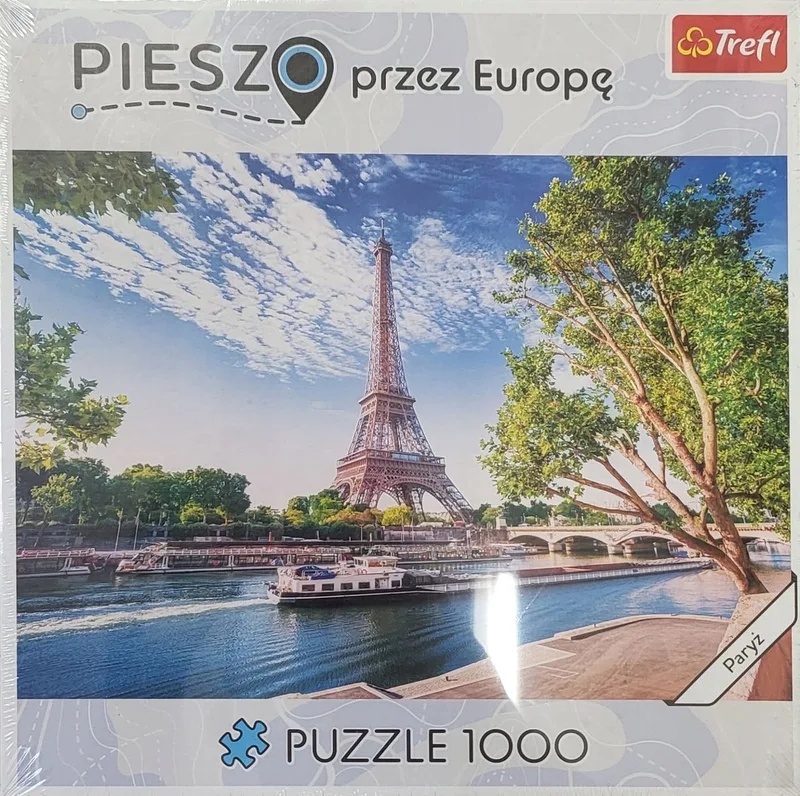 Puzzel Parijs Eiffeltoren 1000 Stukjes fra Trefl – æske
