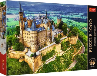 puzzel Premium Plus - Hohenzollern kasteel Duitsland 1000 stukjes. de Trefl, édition Multicolore – boîte 1 sur 2