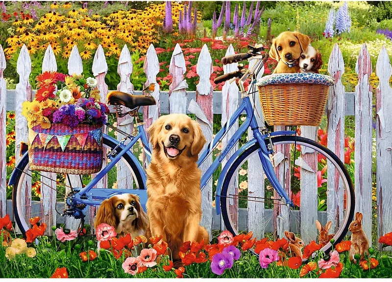 puzzel puppy avontuur 500 stukjes karton. from Trefl, Multicolour edition – box