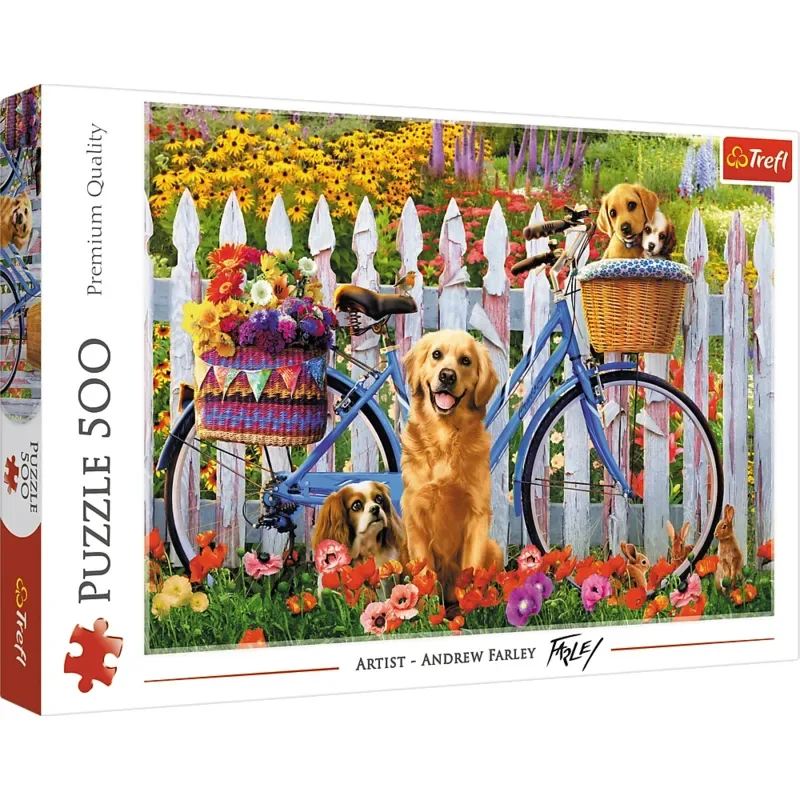 puzzel puppy avontuur 500 stukjes karton. from Trefl, Multicolour edition – box 2 of 2