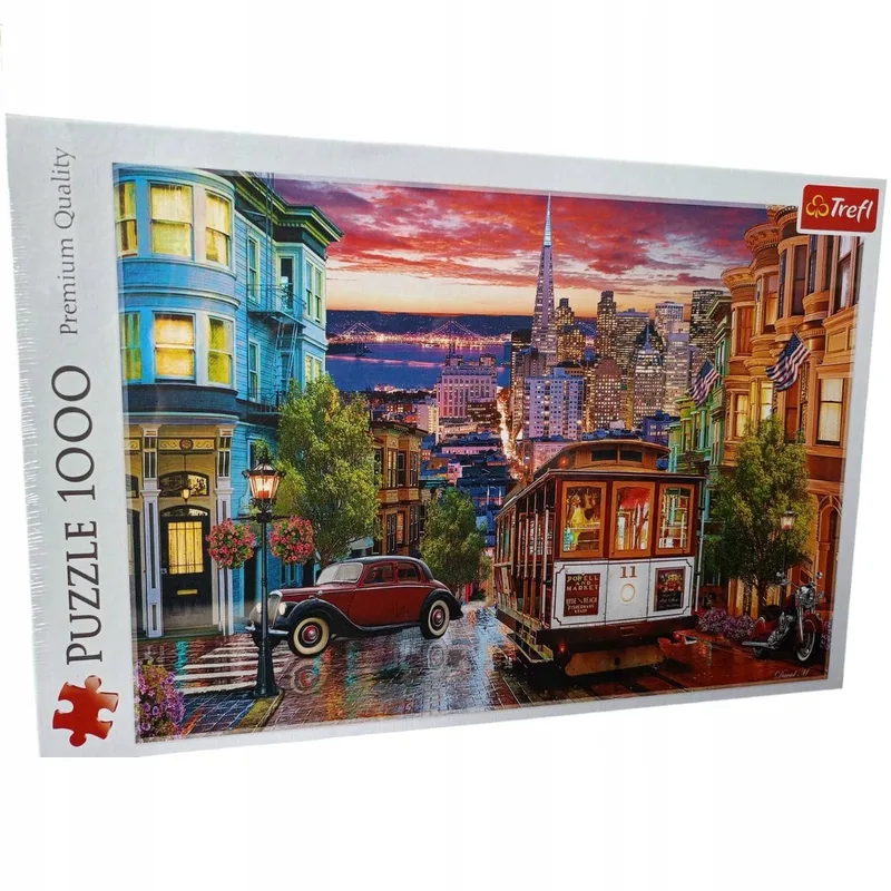 Puzzel San Francisco Trolley 1000 Stukken from Trefl – box