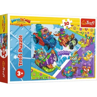 puzzel Super Spies Team - 30 stukjes - kinderpuzzel. from Trefl, Multicolour edition – box 2 of 2