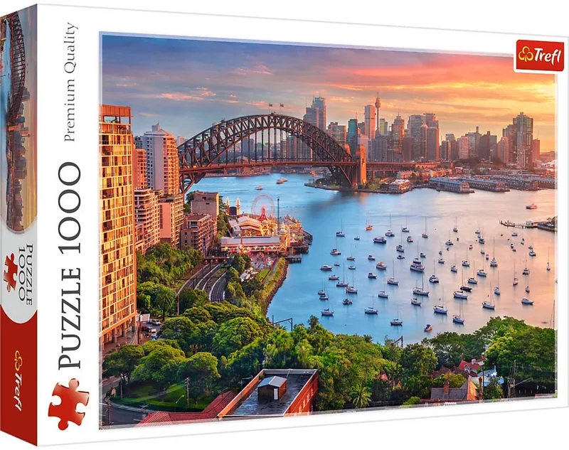 puzzel Sydney Australië - 1000 stukjes legpuzzel volwassenen. from Trefl, Multicolour edition – box