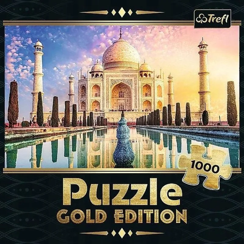 Puzzel Taj Mahal Gold Edition 1000 Stukken 10+ from Trefl – box