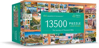 puzzel The Journey of Thousand Miles FSC Mix 70% - 13500 stukjes. from Trefl, Multicolour edition – box 2 of 2
