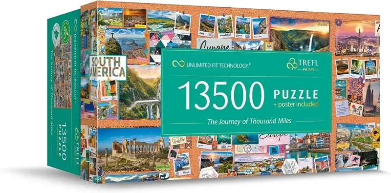 puzzel The Journey of Thousand Miles FSC Mix 70% - 13500 stukjes. from Trefl, Multicolour edition – box 2 of 2