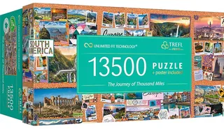 puzzel The Journey of Thousand Miles FSC Mix 70% - 13500 stukjes. from Trefl, Multicolour edition – box 1 of 2