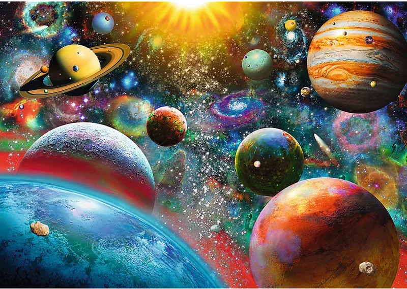 le leader de l'Europe de l'Est Puzzle Univers - 1000 pièces de Trefl, édition Multicolore – boîte 1 sur 2