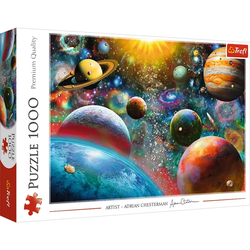 le leader de l'Europe de l'Est Puzzle Univers - 1000 pièces de Trefl, édition Multicolore – boîte 2 sur 2