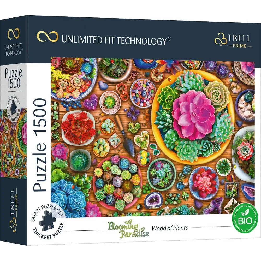 Puzzel Van De Oerwereld Van Planten 1500 Eenheden från Trefl – kartong