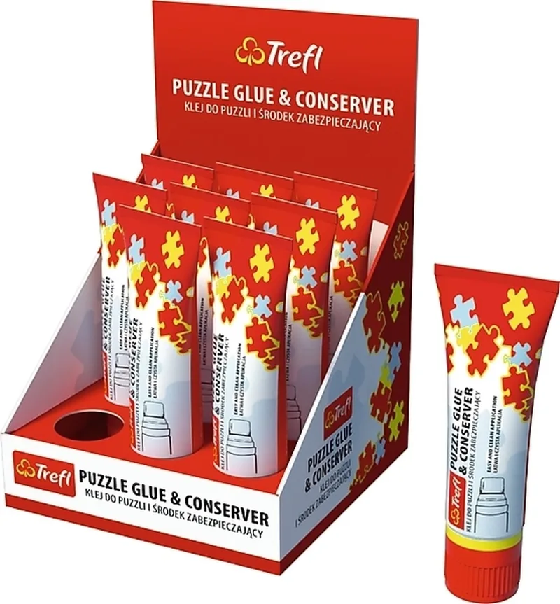 puzzellijm de Trefl, édition Multicolore – boîte