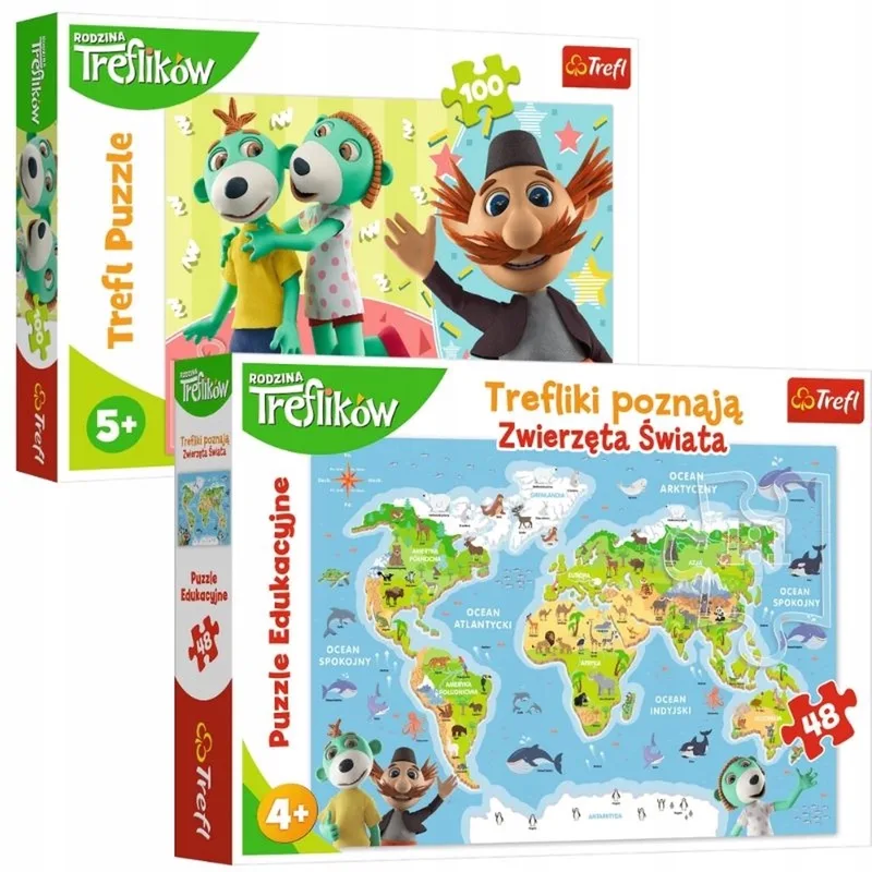 Puzzels Duopack Trefliki 148 Stukken 90960 from Trefl – box