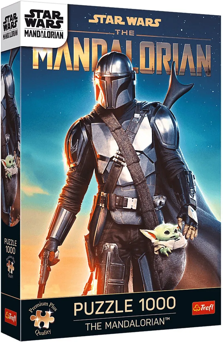 Puzzle 1000 Premium Plus Mandalorian - Puzzel 1000 Premium Plus Mandalorian van Trefl, editie Meerkleurig – doos