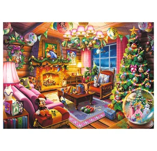 Puzzle - 1000 stukjes - Disney - Le châlet de Noël de Disney from Trefl – box 2 of 3