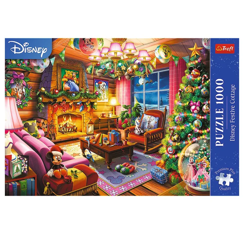 Puzzle - 1000 stukjes - Disney - Le châlet de Noël de Disney from Trefl – box 3 of 3