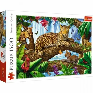 Puzzle 1500 pc - Resting among the trees (26160) from Trefl, Multicolour edition – box 2 of 2