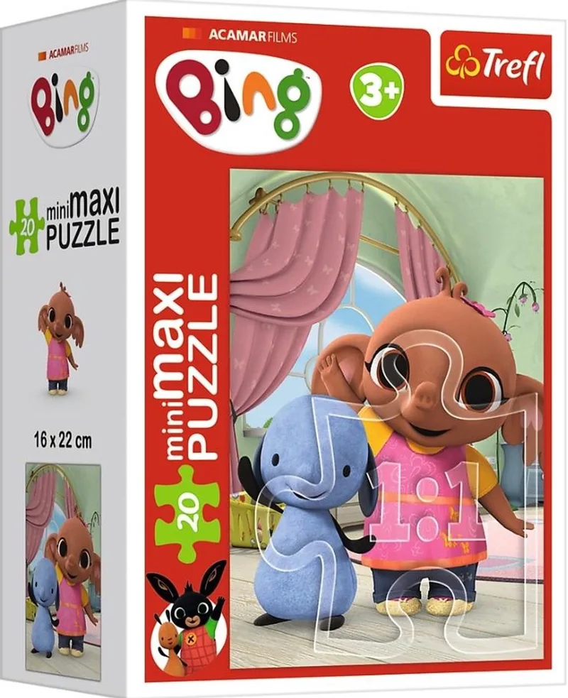 Puzzle 20 miniMaxi-Przyjaciele Binga 1 TREFL de Trefl – boîte