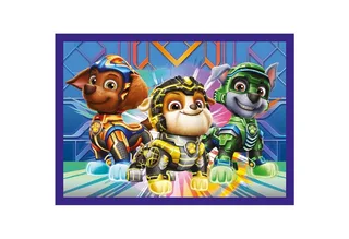 Puzzle 4 in 1 Puzzle MIGHTY MOVIE von PAW Patrol, von 35 bis 70 Teilen, 4 Set, Puzzleteile van Trefl – doos 5 van 5