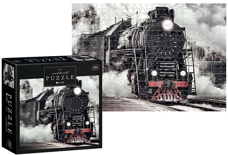 Puzzle 500 Around the World 3 - Puzzel 500 Around the World 3 from Trefl – box