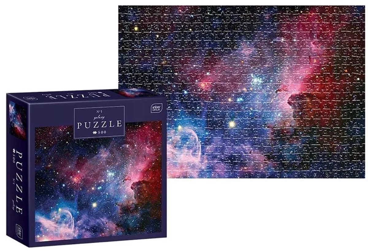 Puzzle 500 Galaxy 1 - Puzzel 500 Galaxy 1 van Trefl, editie Meerkleurig – doos