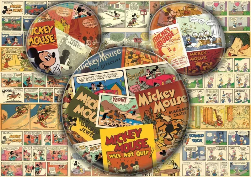 Puzzle Bande Dessinée Mickey Mouse - Disney Mickey Mouse Et Ses Amis - 1000 pièces from Trefl – box