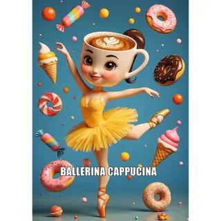 Puzzle Brainrots Ballerina Cappucina - 200 à 499 pièces van Trefl – doos 1 van 2