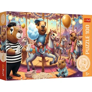 Puzzle Capybara En Vacances - 100 à 149 pièces de Trefl – boîte 2 sur 2