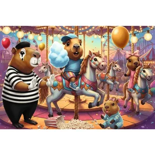 Puzzle Capybara En Vacances - 100 à 149 pièces de Trefl – boîte 1 sur 2