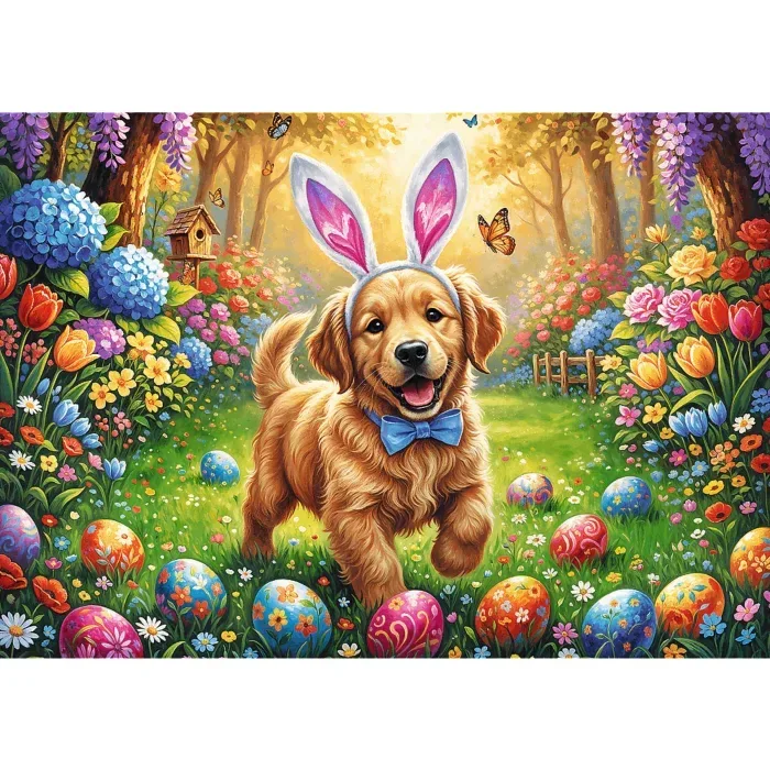 Puzzle Chien de Pâques - 500 à 999 pièces from Trefl – box