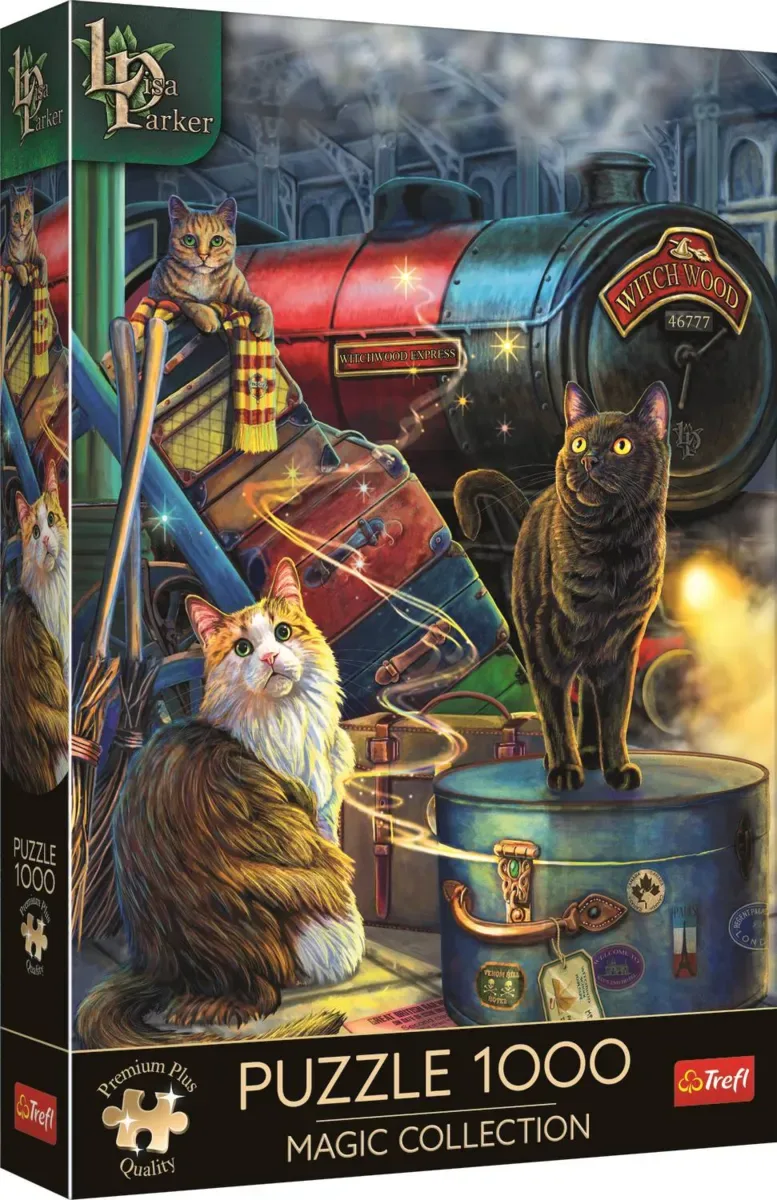 Puzzle Collection Magique : Bois De Sorceau Express - 1000 pièces de Trefl – boîte 2 sur 2