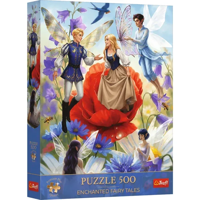 Puzzle Contes de Fées Enchantés - Pouce - 500 à 999 pièces de Trefl – boîte 2 sur 2