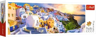 Puzzle Coucher de Soleil à Santorin, Grèce - 1000 pièces de Trefl – boîte 2 sur 2