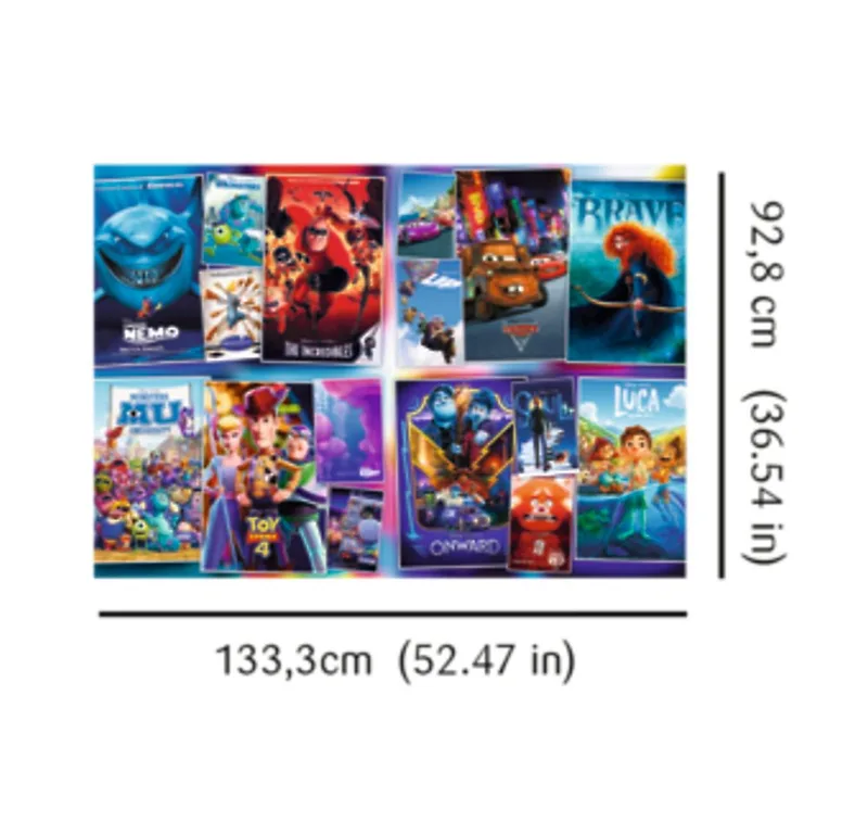 Puzzle Disney / Pixar Animationsgalerie 6000 Teile Puzzle, 6000 Puzzleteile, Made in Europe from Trefl, Multicolour edition – box 5 of 5