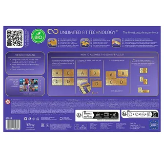 Puzzle Disney / Pixar Animationsgalerie 6000 Teile Puzzle, 6000 Puzzleteile, Made in Europe from Trefl, Multicolour edition – box 4 of 5