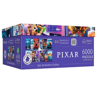 Puzzle Disney / Pixar Animationsgalerie 6000 Teile Puzzle, 6000 Puzzleteile, Made in Europe from Trefl, Multicolour edition – box 3 of 5