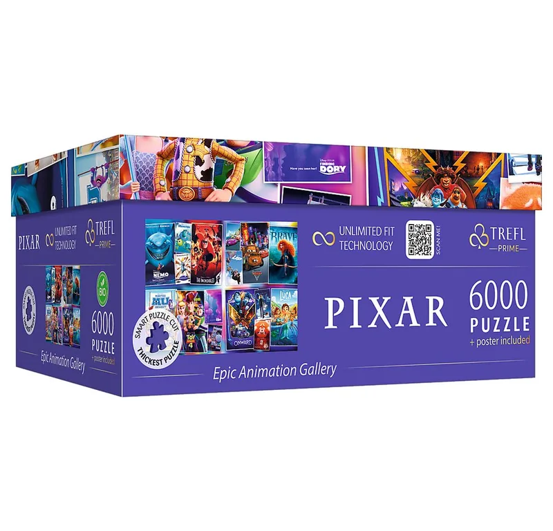 Puzzle Disney / Pixar Animationsgalerie 6000 Teile Puzzle, 6000 Puzzleteile, Made in Europe from Trefl, Multicolour edition – box 3 of 5