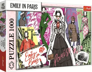 Puzzle Emily In Paris : Inspirations Mode - 1000 pièces de Trefl – boîte 2 sur 2