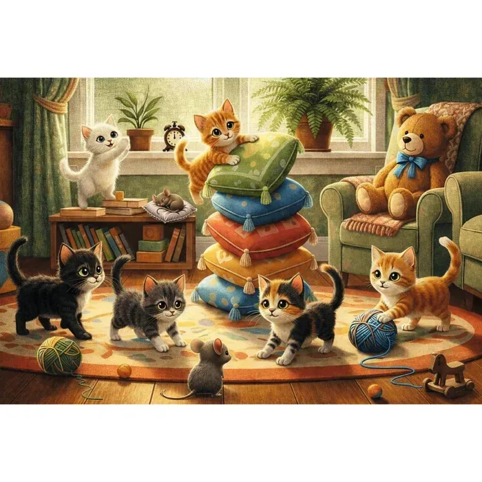 Puzzle Espiègle de Chaton - 150 à 199 pièces from Trefl – box