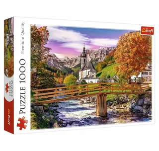 Puzzle Herbst Bayern Puzzle 1000 Teile, Puzzleteile from Trefl – box 1 of 3