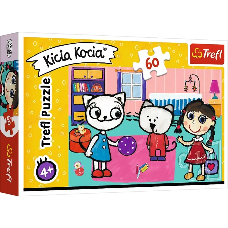 Puzzle Kittykit with friends - 51 à 99 pièces de Trefl – boîte 2 sur 2