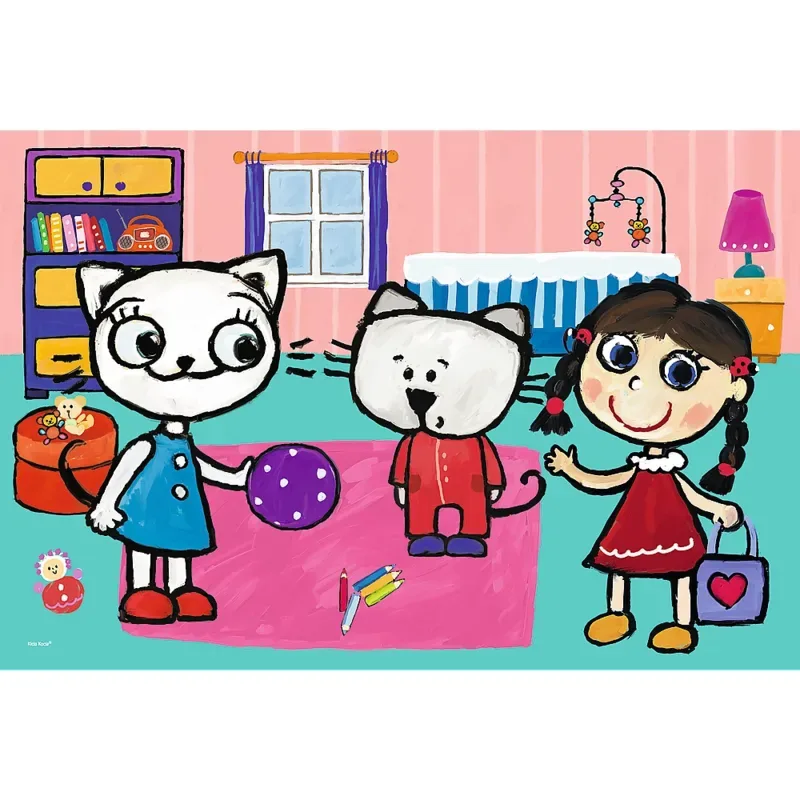 Puzzle Kittykit with friends - 51 à 99 pièces de Trefl – boîte 1 sur 2