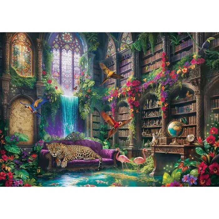 Puzzle La Bibliothèque Magique - 1000 pièces from Trefl – box